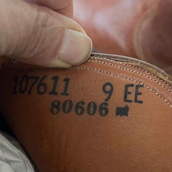 Lucchese 107611- 80606 Western Boot Mens 9EE - Vintage - Picture 8 of 11